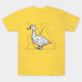 Geometric Duck T-Shirt